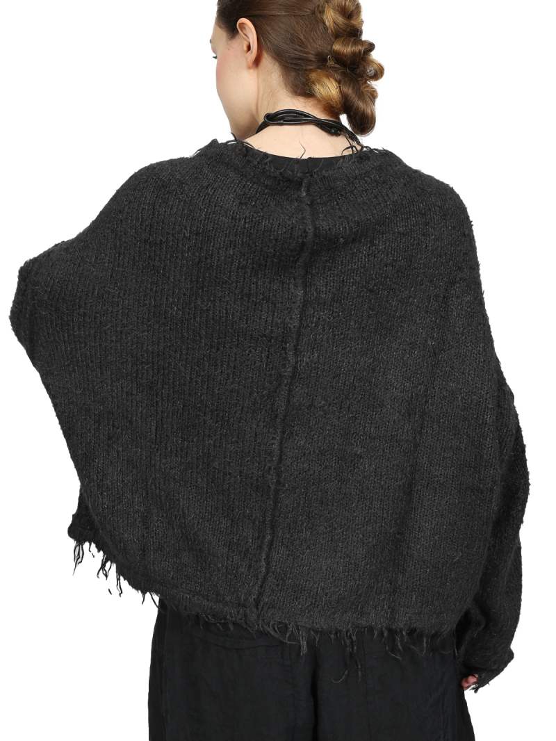 Bois rond - Pull lâche en tricot de soie tussah - 1251650704