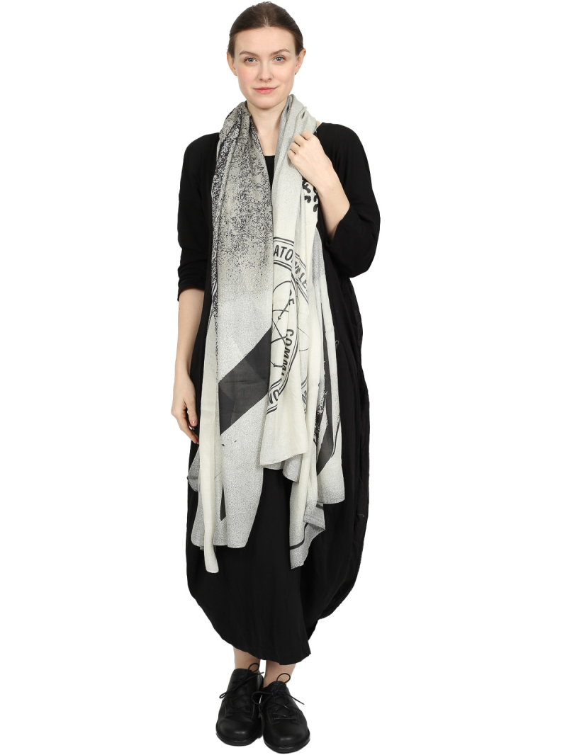 Rundholz - Rectangular printed scarf - 1251601401
