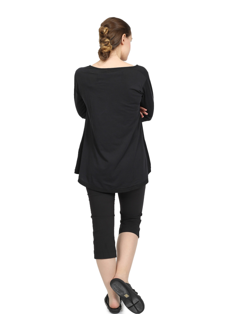 Rundholz Black Label - pantalon étroit en stretch couvrant le genou avec taille élastique - bleu marine - 1253630109