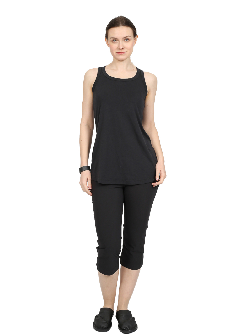 Rundholz Black Label - pantalon étroit en stretch couvrant le genou avec taille élastique - bleu marine - 1253630109