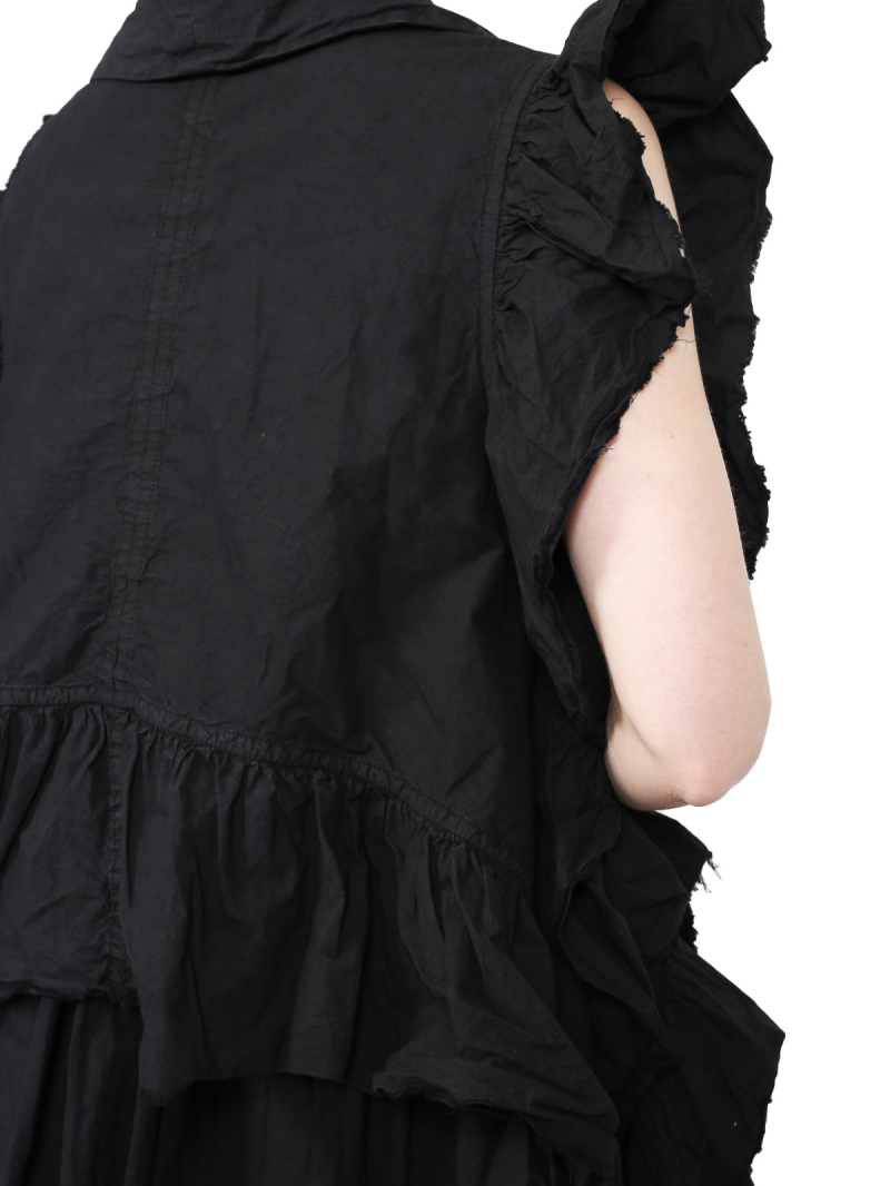 Privatsachen - Vest Molekunst - Noise cotton - Caviar - 251154