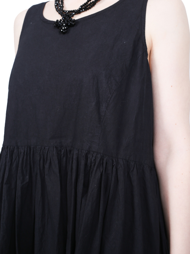 Privatsachen - Balanze dress - Noise cotton - Caviar - 251148