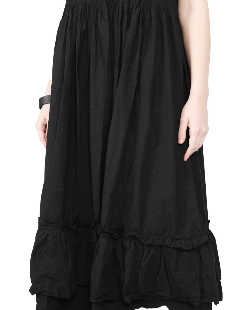 Privatsachen - Balanze dress - Noise cotton - Caviar - 251148