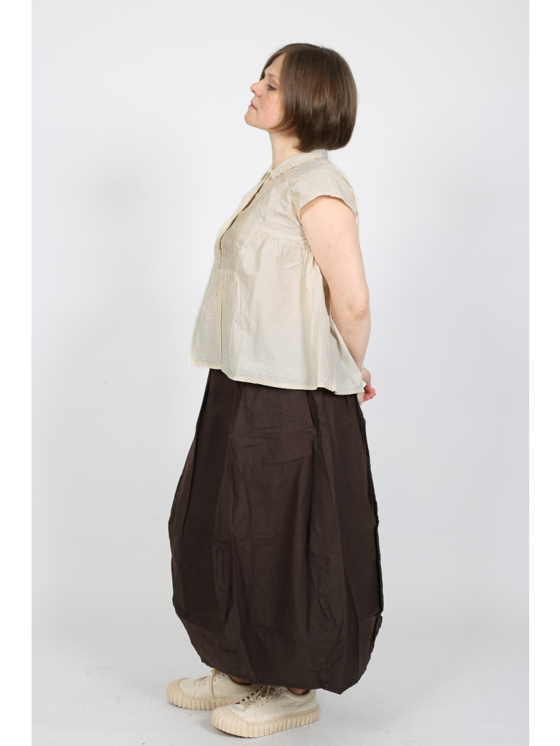 Privatsachen - Rock Seligeh - Geräuschebaumwolle - Choco - 232023