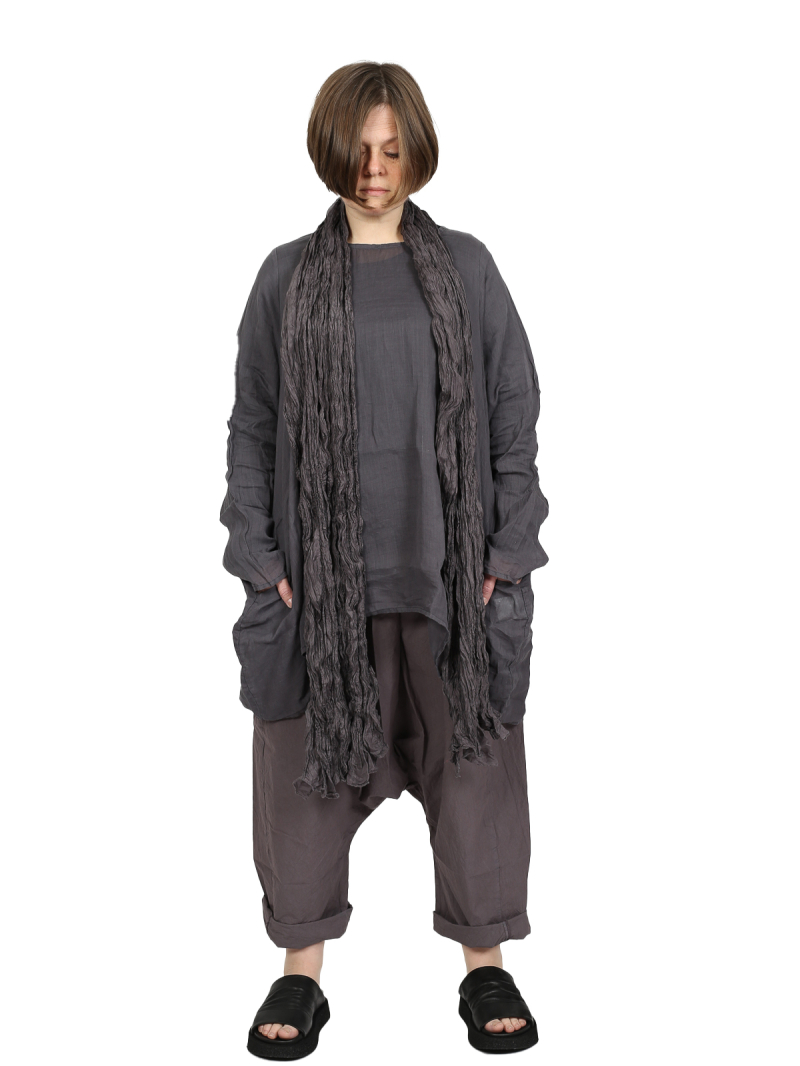 Приватсахен - Шарф-гигантский краш - Льняной шелк - Маскат - 71123