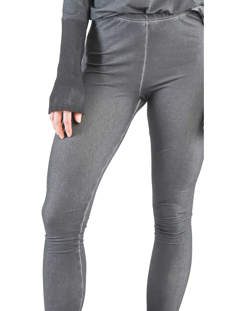 Bois rond DIP - legging étroit en jersey de coton crêpé - Pencil Cloud - 2242560202
