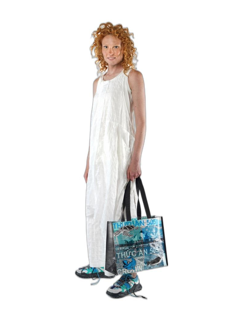 Rundholz Black Label - Calf-length nylon dress - 1253430904