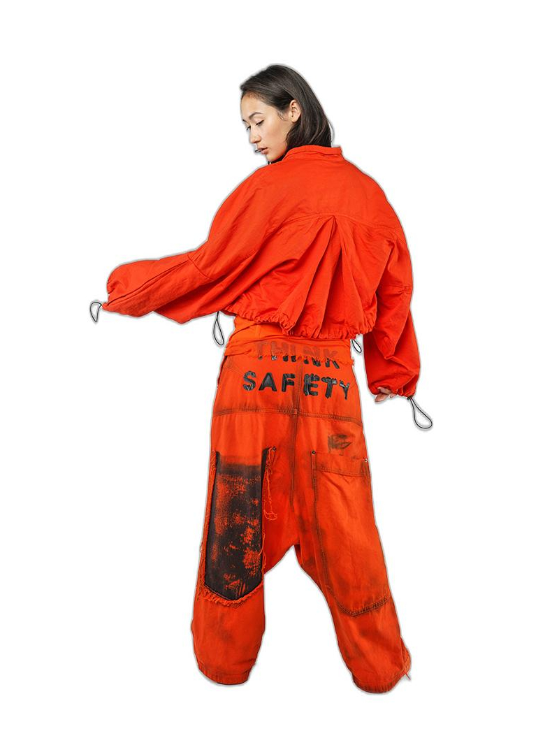 Rundholz DIP - Knielanges rippenjersey kleid - 1252340903