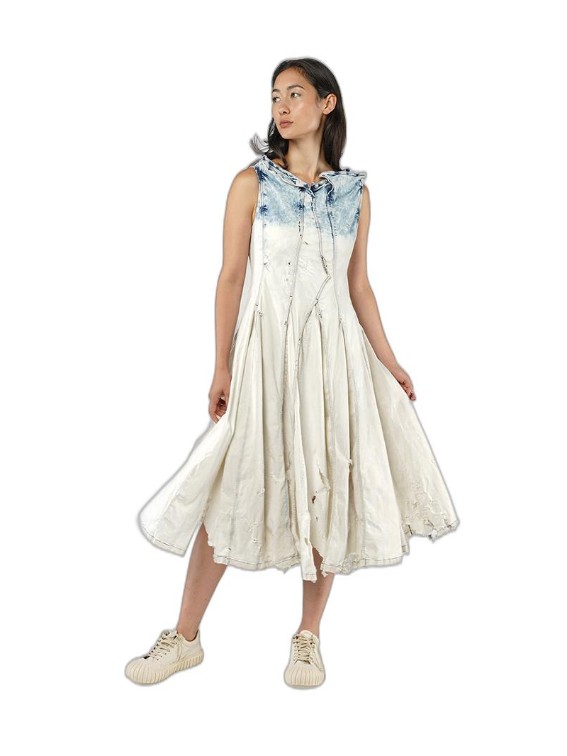 Rundholz DIP - Calf-length denim dress - 1252030902