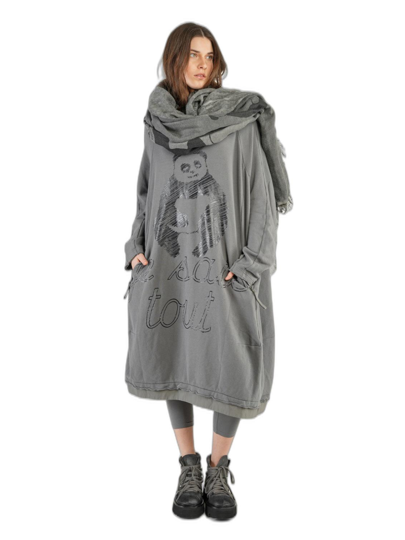 Rundholz Black Label - Rechteckiger lyocell-mix-schal mit allover-druck - 2243361408