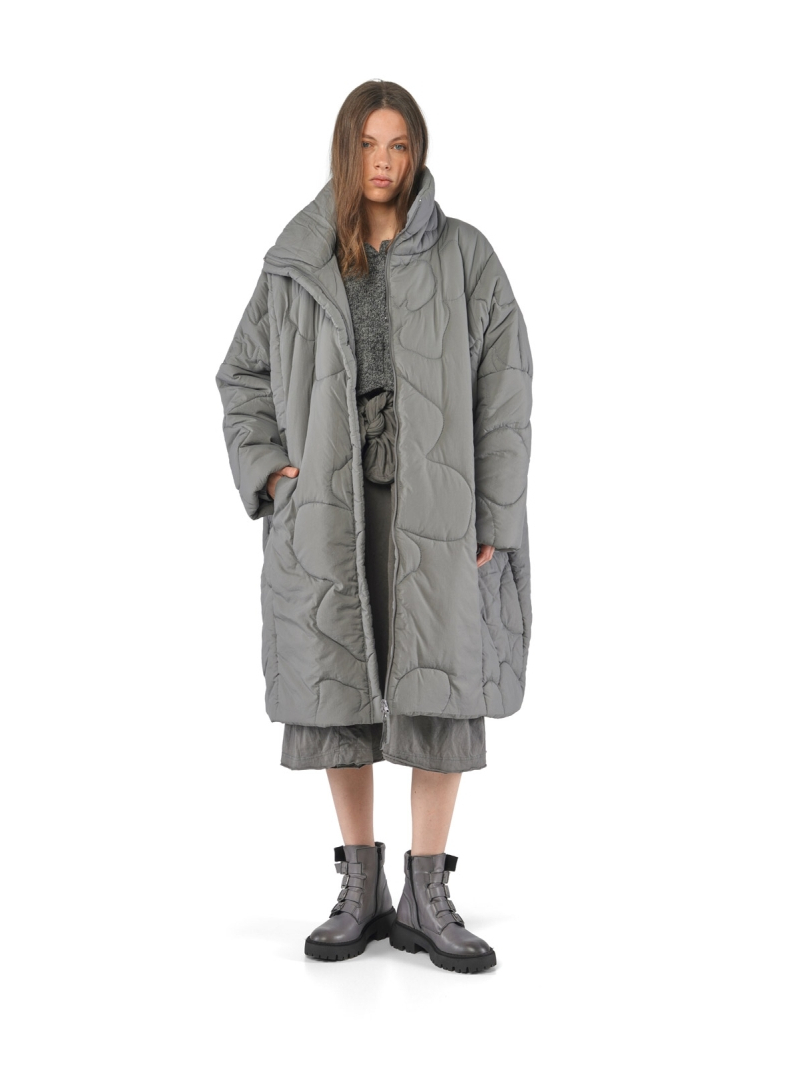 Rundholz Black Label - Oversize Jersey Kleid mit Schleife zum Binden - 2253330903