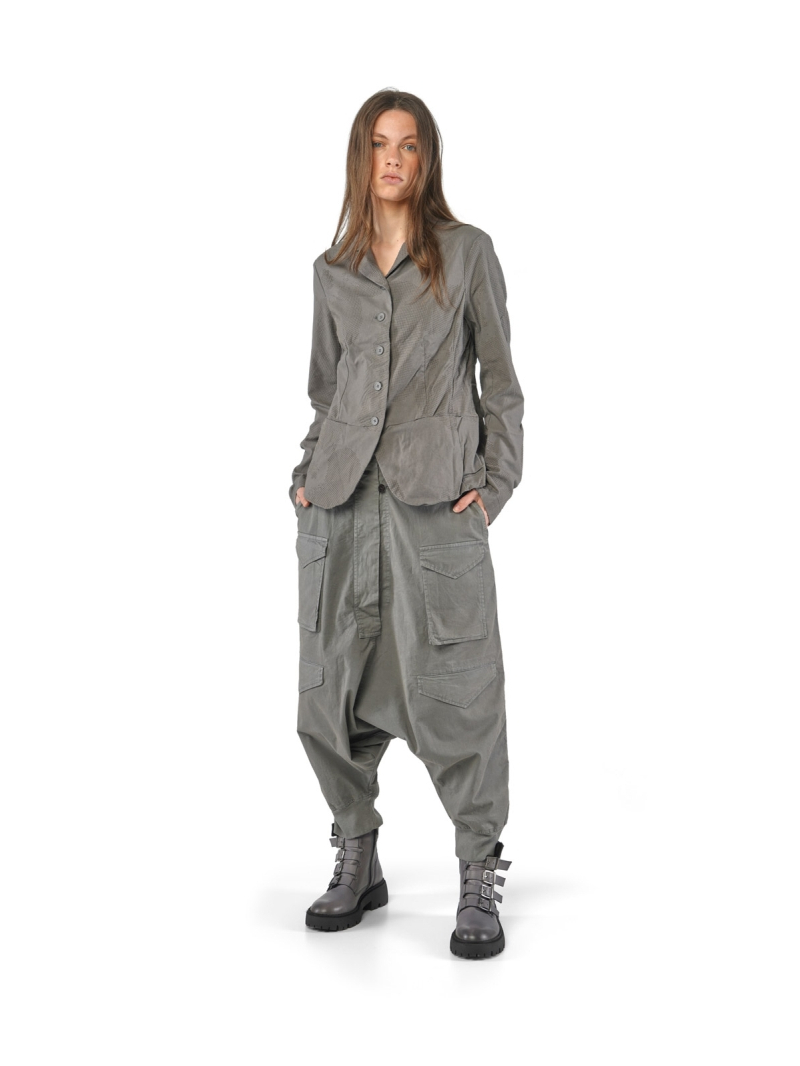 Rundholz Black Label - Taillierte Baumwoll Stretch Jacke - 2253391101