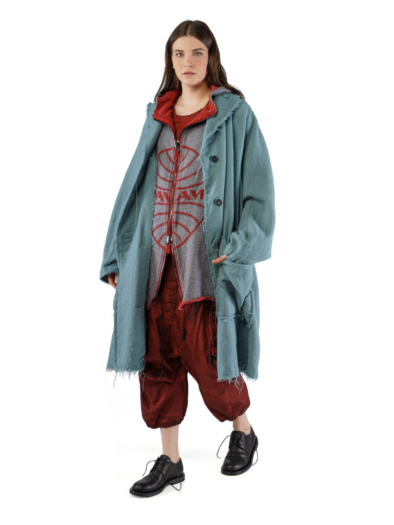 Rundholz DIP - T-shirt bicolore en jersey crêpe à manches courtes - 2252560508