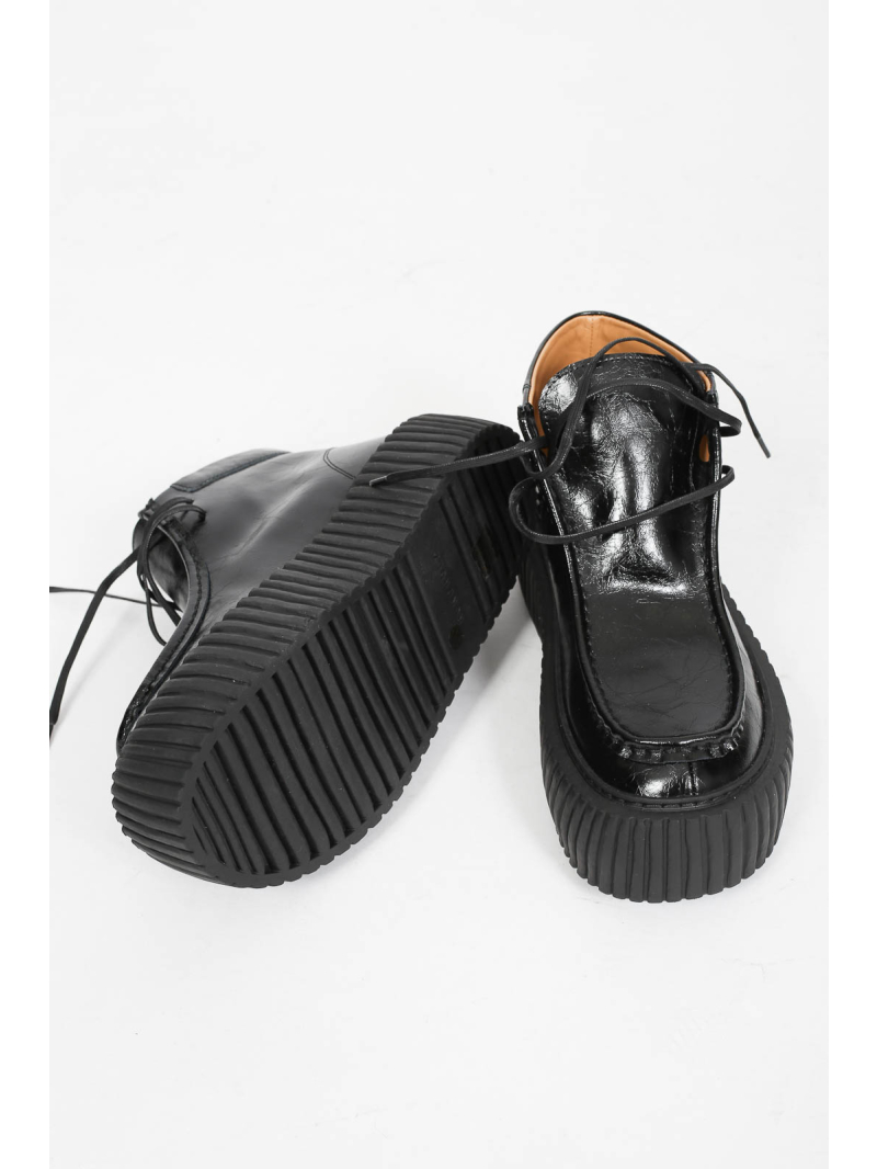 Rundholz - Rundholz Elegante Schnür-Ankle Boots mit Faltenpartie - 2251985251