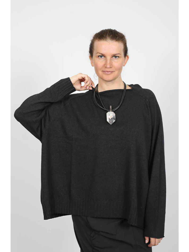 Rundholz - Bois rond Pull élégant à manches raglan et bords roulés - 2251390702