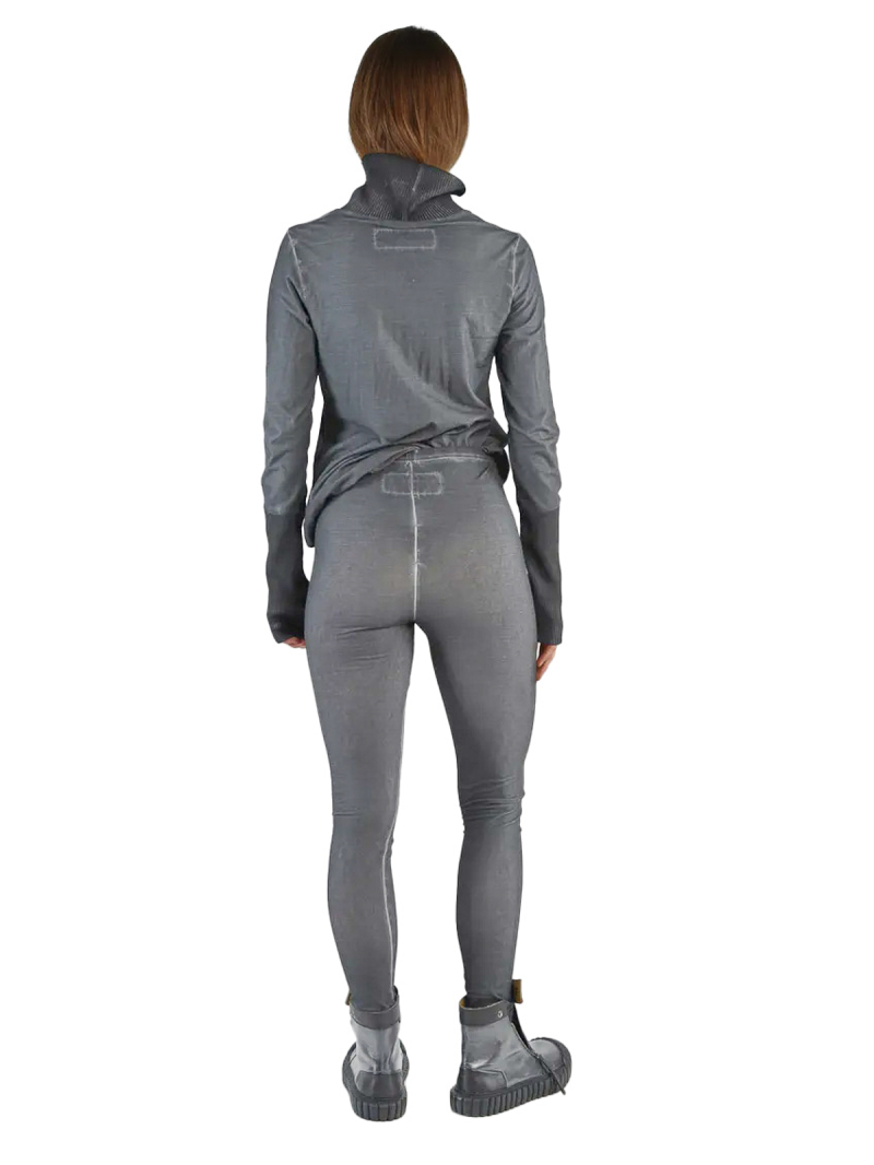 Bois rond DIP - legging étroit en jersey de coton crêpé - Pencil Cloud - 2242560202