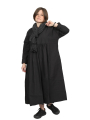 Privatsachen - Kleid Vanmeer - Geräuschebaumwolle - Kaviar - 252180