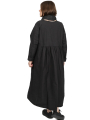 Privatsachen - Kleid Vanmeer - Geräuschebaumwolle - Kaviar - 252180