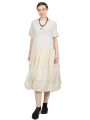 Rundholz - Weites baumwoll stretch mesh kleid - 1251050917