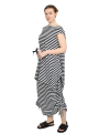 Pluslavie (Plü) - Pen Skirt 3 - Black-white Stripe - 3032