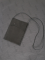 Darkgem - Ledertasche mit Lederband - Black - A-2245-5