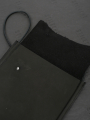 Darkgem - Ledertasche mit Lederband - Black - A-2245-5