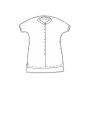 Rundholz - Knielanges leinen kleid - 1251020904