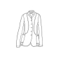 Rundholz - Schmale leinen jacke - 1251021109