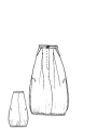 Rundholz - Ballonförmige baumwoll hose - 1251050103