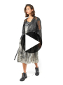 Rundholz - Hüftlange mesh jacke mit bänder - 1251051118