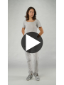 Bois rond - T-shirt droit en jersey côtelé étroit - 1251140501