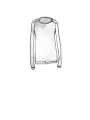 Rundholz - Schmales rippenjersey t-shirt - 1251140503