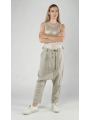 Rundholz - Tulip-shaped linen trousers - 1251220102