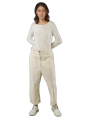 Rundholz - Gerade schmale baumwoll popeline hose - 1251230104
