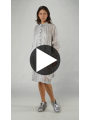 Rundholz - Knielange baumwoll voile bluse - 1251250409