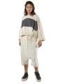 Rundholz - Handbemaltes kurzes raw french terry t-shirt - 1251270502