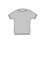 Rundholz - Hüftlanges thin french terry kleid - 1251280911