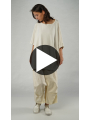 Rundholz - Hüftlanges thin french terry kleid - 1251280911