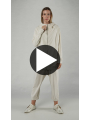 Rundholz - Lockere thin french terry jacke - 1251281119