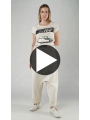 Rundholz - Hüftlanges baumwoll jersey t-shirt - 1251300504