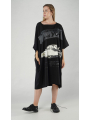 Rundholz - robe - black print - 1251300901