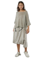 Rundholz - Kastenförmiger leinen strick pullover - 1251320703
