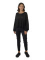 Rundholz - Hüftlanger hanf strick pullover - 1251440712