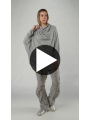 Rundholz - Oversize hanf strick pullover - 1251440713