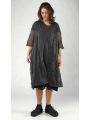 Rundholz - Halbtransparente knielange baumwoll modal stricktunika - 1251457002
