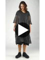 Rundholz - Halbtransparente knielange baumwoll modal stricktunika - 1251457002