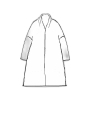 Rundholz - Halbtransparentes wadenlanges baumwoll modal strickkleid - 1251457304