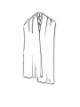 Rundholz - Halbtransparenter baumwoll modal strickschal - 1251457707