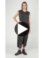 Rundholz - Wadenlanges baumwoll krepp jersey kleid - 1251560902