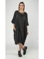 Rundholz - Oversize baumwoll krepp jersey kleid - 1251560905